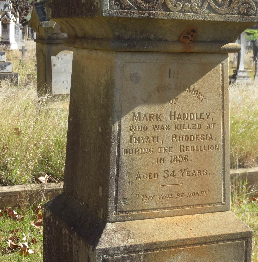 Greytown cemetery Handley